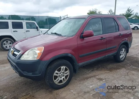 2004 Honda Cr-V Ex z USA, uszkodzony, nr VIN SHSRD78834U209683